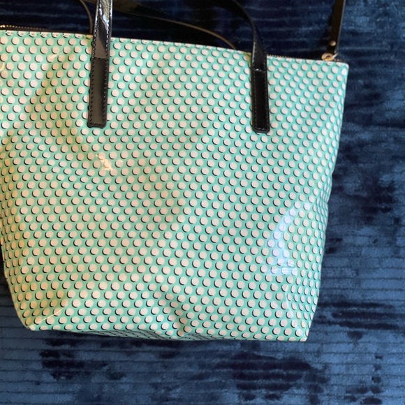 SET Kate Spade Mint Green Tote&Wallet - Picture 4 of 15